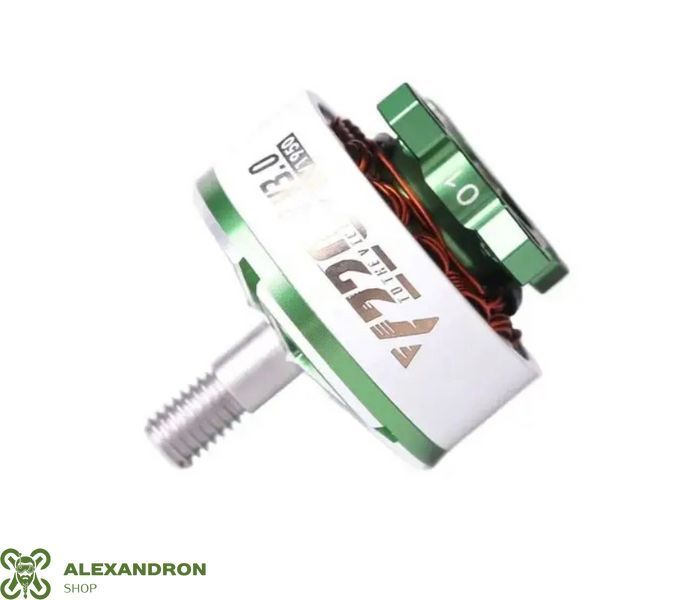 Двигун T-Motor Velox V2207 V3 Green 1950KV 5-6S для FPV дрона 5 дюймів 345345 фото
