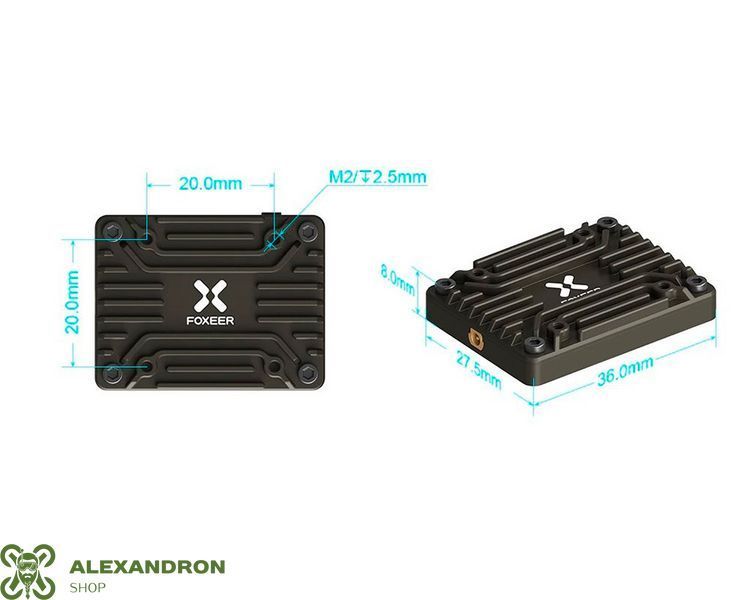 Відеопередавач  VTX Foxeer Reaper Extreme 2.5W 5.8G 8766777854122112 фото