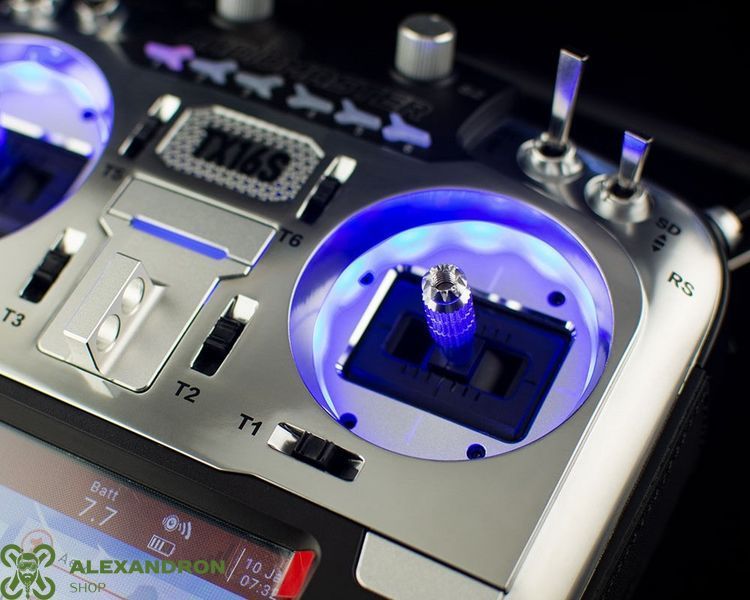 Підсвітка стіків LED моди на RadioMaster TX16S, Boxer, блакитна та біла FPV-007 фото