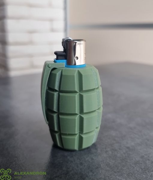 Бампер-чохол у вигляді гранати для запальнички Clipper кліпер 12456344890890 фото