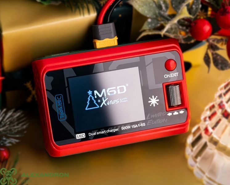 Зарядний пристрій для акумуляторівToolkitRC M6D лімітована версія 500W 756673346455 фото