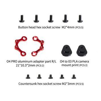Адаптер для встановлення DJI O4 Pro у рами під DJI O3 Air Unit, кріплення Axisflying 4540547856 фото