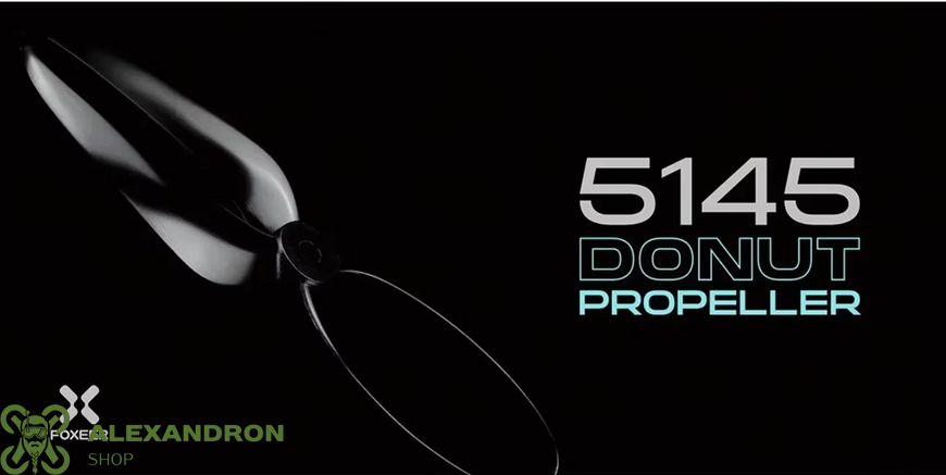 Пропелери Foxeer Donut 5145 5.1 inch Бірюзові 578904679578998 фото