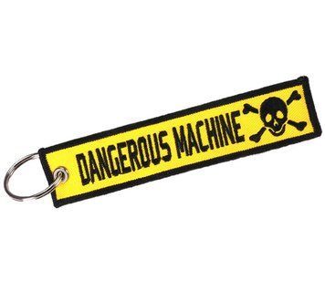 Брелок вишита стрічка для пілотів - Dangerous Mashine 754473472223531 фото