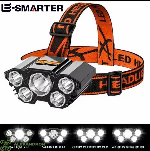 Налобний LED ліхтар на акумуляторах L-T21 L-T21 фото