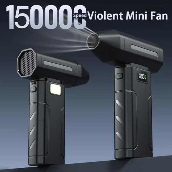 Акумуляторна безколекторна турбо-повітродувка X8 Brushless Turbo Fan (150 000 об/хв, 6000 мАг, 5 швидкостей) 37482824475 фото