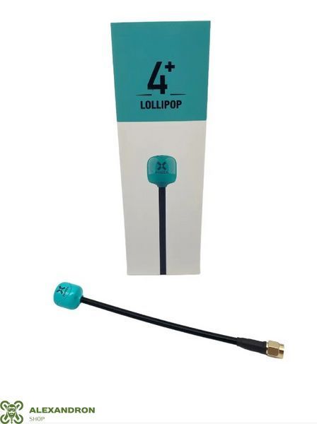 Антена 5.8G Foxeer Lollipop 4+ 150мм RHCP SMA 2.6Db для FPV дрона FPV-0013 фото