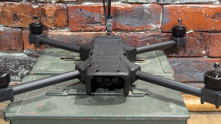 Лита рама Beetle для FPV дрона 8-10 дюймів українського виробництва з передбаченим скидом та поворотом камери 141434555545 фото