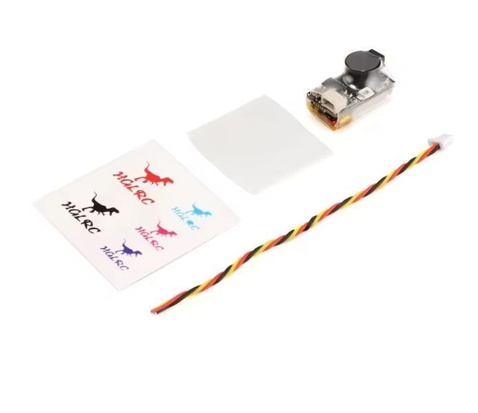 Гучний автономний біпер бузер FPV Buzzer 5V 100DB 22х12х12мм з вбудованим акумулятором 74674657 фото