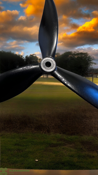 Пропелери IDFan 8040 8x4x3&nbsp;розмір 8 дюймів для &nbsp;FPV дронів, зроблено в Україні (комплект 4 шт) FPV-0033 фото