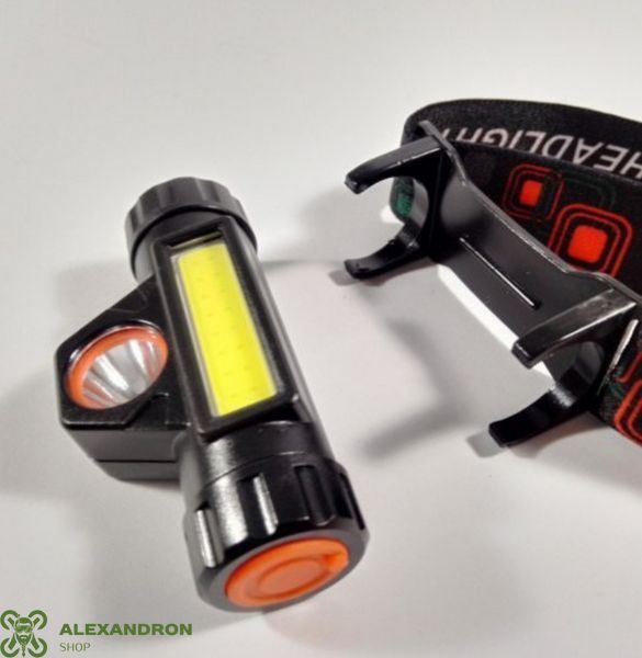 Налобний LED ліхтар на акумуляторах Ningbo Meiridls TD02 фото