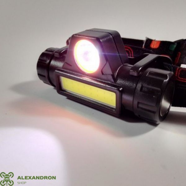 Налобний LED ліхтар на акумуляторах Ningbo Meiridls TD02 фото