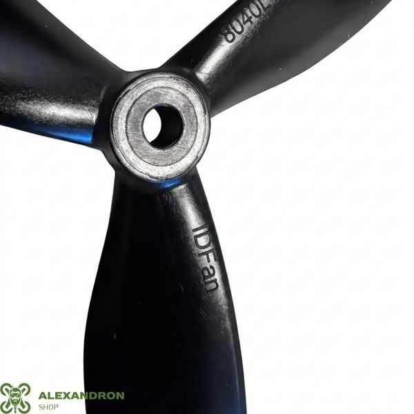 Пропелери IDFan 8040 8x4x3&nbsp;розмір 8 дюймів для &nbsp;FPV дронів, зроблено в Україні (комплект 4 шт) FPV-0033 фото