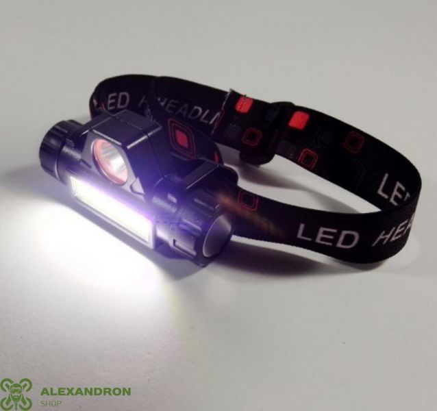 Налобний LED ліхтар на акумуляторах Ningbo Meiridls TD02 фото