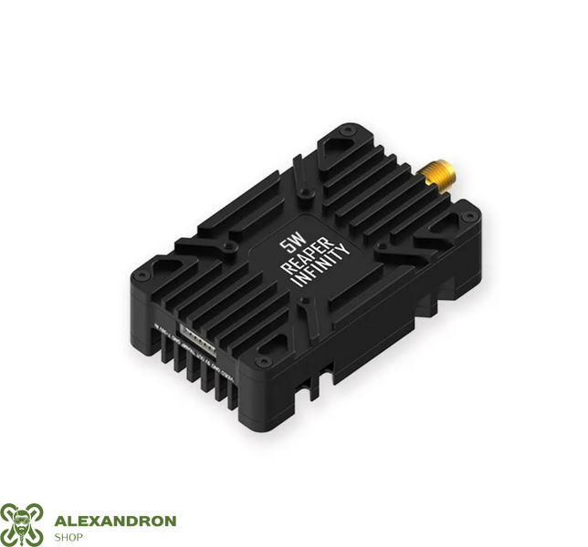 Foxeer Reaper Infinity 5W 4.9-6G VTX потужний відеопередавач для дрона 64056879884776667449 фото