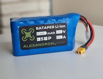 Батарея для FPV дрона 6S3P 12000mAh 120A FPV-0036 фото
