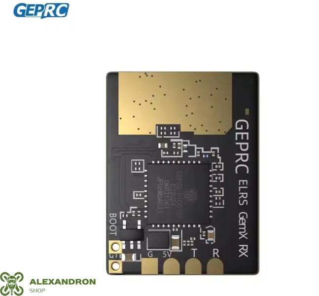 Двочастотний FPV приймач GEPRC ELRS 915M/2.4G Gemini Xrossband  789587095090005 фото