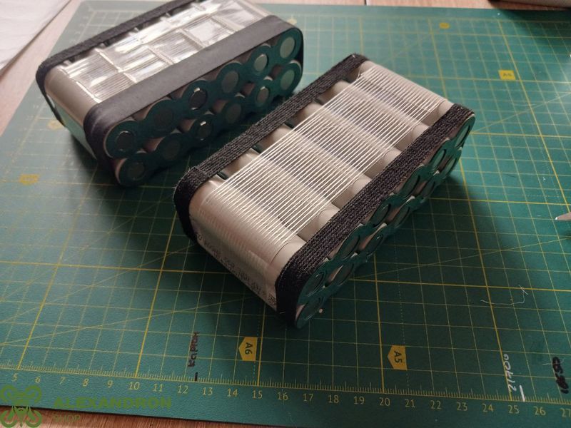 Батарея 6S2P 8400mAh 90А 21700 Molicel Li-Ion акумулятор для FPV дрону FPV-0044 фото