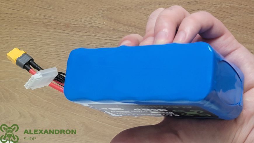Батарея 6S2P 8400mAh 90А 21700 Molicel Li-Ion акумулятор для FPV дрону FPV-0044 фото