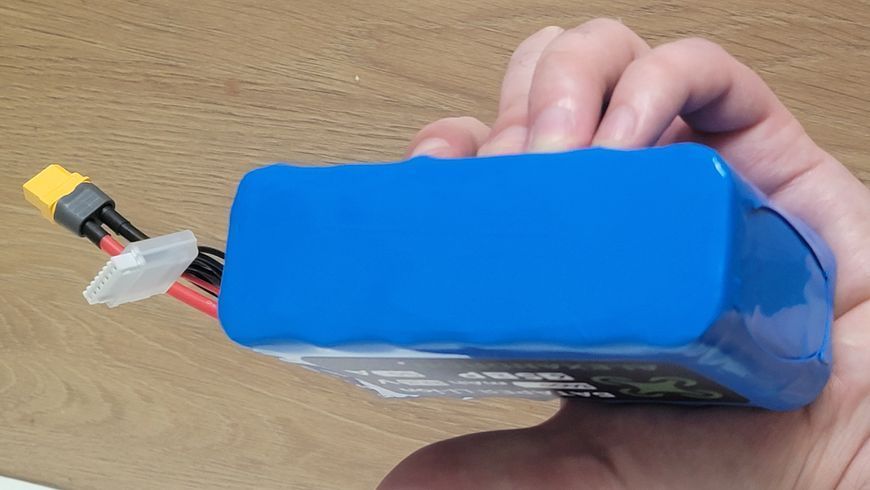 Батарея 6S2P 8400mAh 90А 21700 Molicel Li-Ion акумулятор для FPV дрону FPV-0044 фото