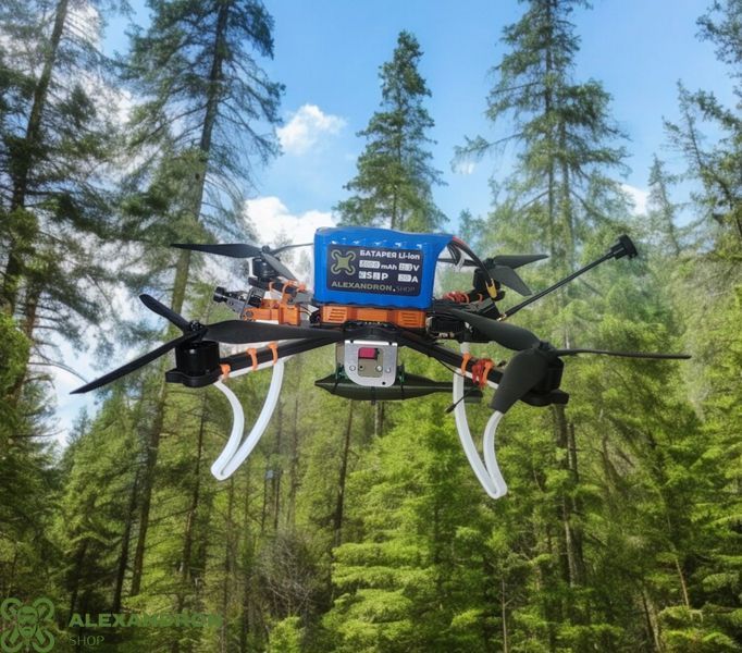 Захист електроніки FPV дрону на рамі iFlight XL10 FPV-0077 фото