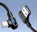 Шнур пружинка USB Type-A / USB Type-C, 1м, 6А 35236571257523544 фото 4