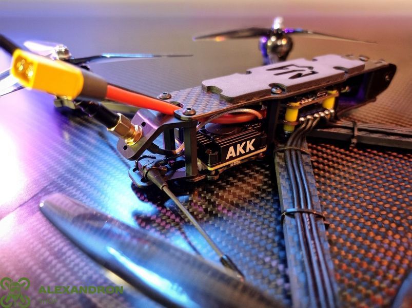Найлегша 8-дюймова рама на ринку для FPV дрона &mdash; всього 124 г. 56887665456 фото