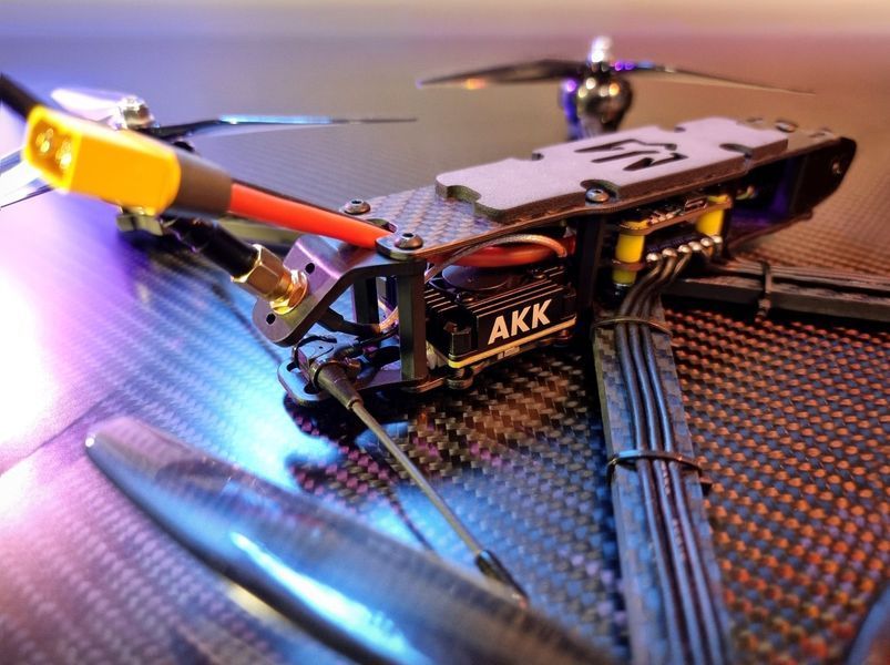 Найлегша 8-дюймова рама на ринку для FPV дрона &mdash; всього 124 г. 56887665456 фото