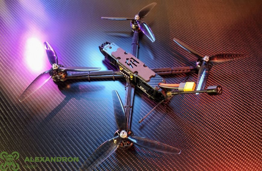 Найлегша 8-дюймова рама на ринку для FPV дрона &mdash; всього 124 г. 56887665456 фото
