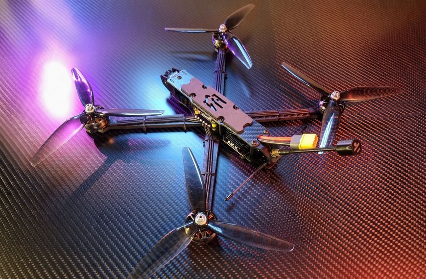 Найлегша 8-дюймова рама на ринку для FPV дрона &mdash; всього 124 г. 56887665456 фото