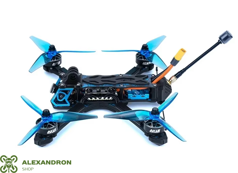 FPV дрон 5 дюймів Axisflying Manta 5 SE аналог 1.6W ELRS 2.4  67846797890099 фото