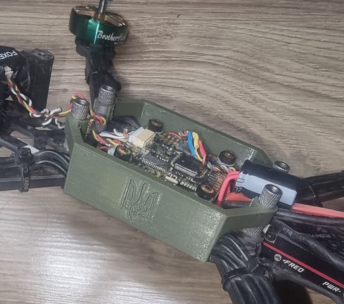 Захист стеку дрона для рами Mark4 7" та 8" FPV-5723947878234 фото