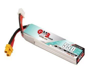 Акумулятор для вупів GNB 2S Lipo 550mAh 7.4V 90C/180C XT30 59408008 фото